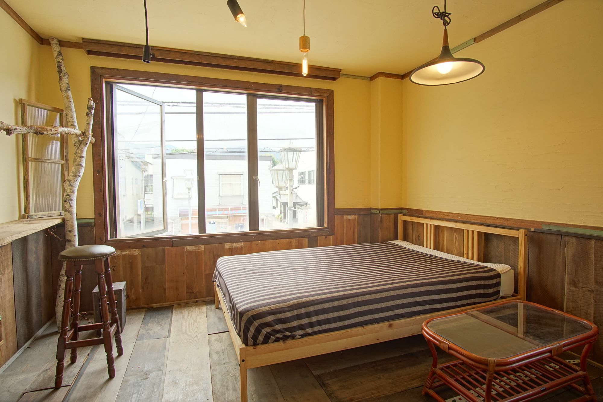Hakuba Station Guesthouse En Exterior foto