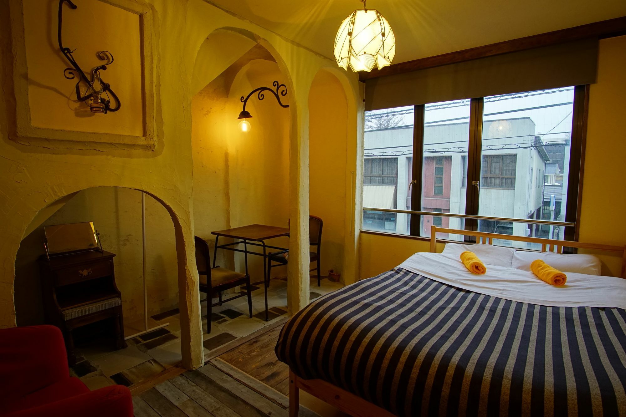 Hakuba Station Guesthouse En Exterior foto